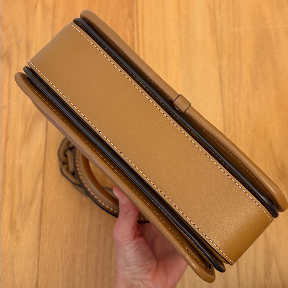 Coach x Tom Wesselmann Rogue Top Handle Glovetanned Leather Brass $895 Rare - Picture 11 of 17